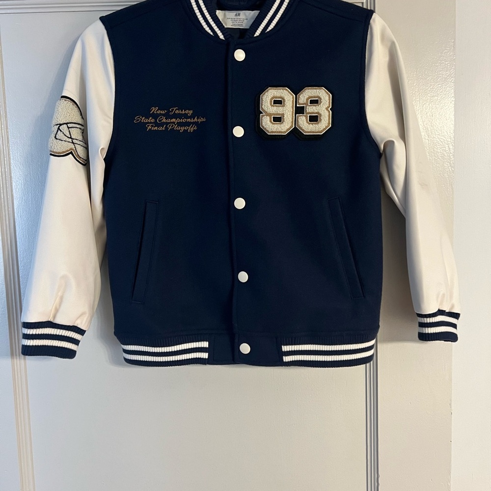 Varsity Jacket with 98 Patch boys